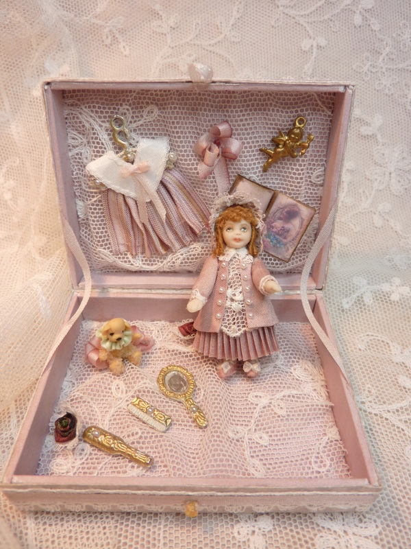 Doll in a trunk